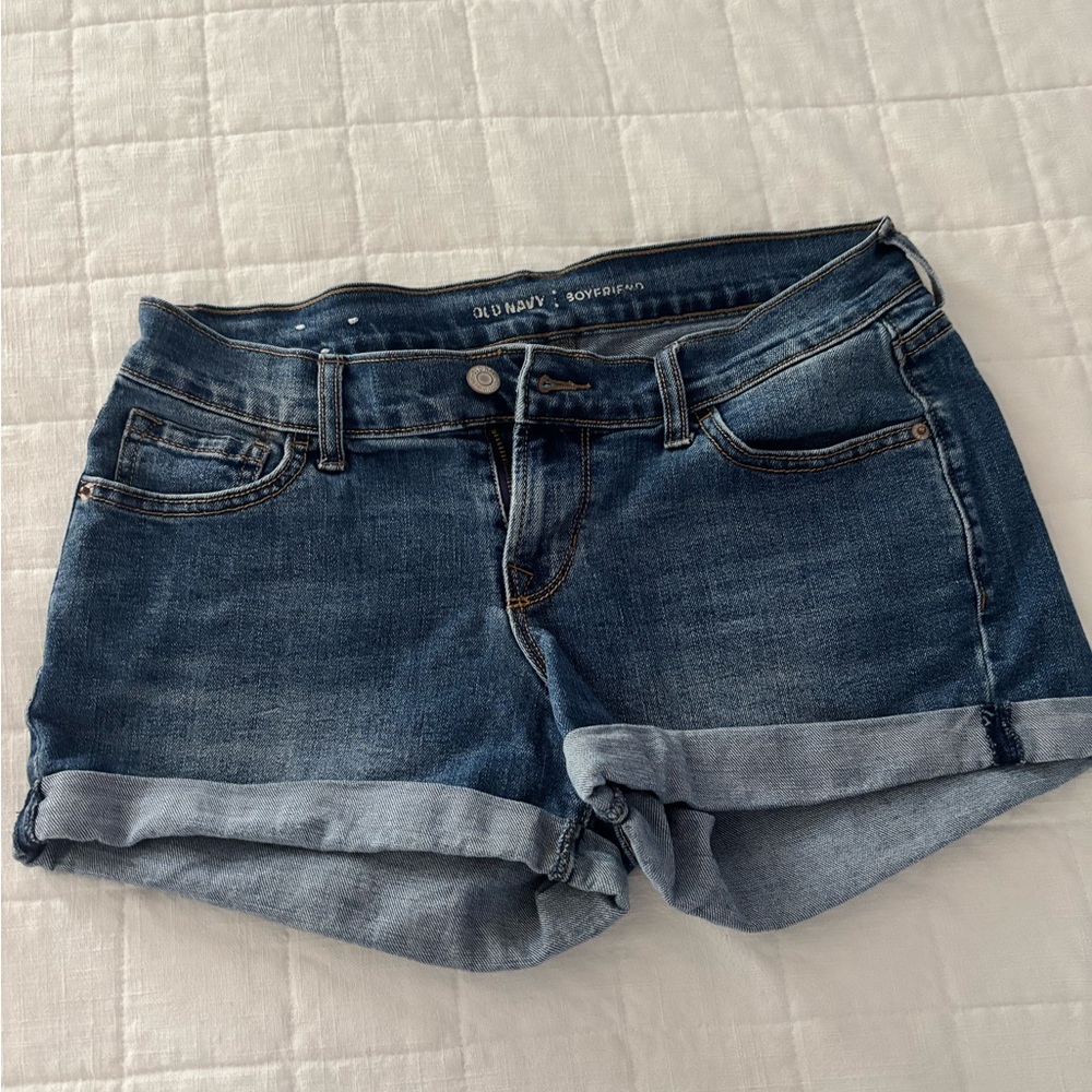 Old Navy Women's Dark Blue Jean Shorts